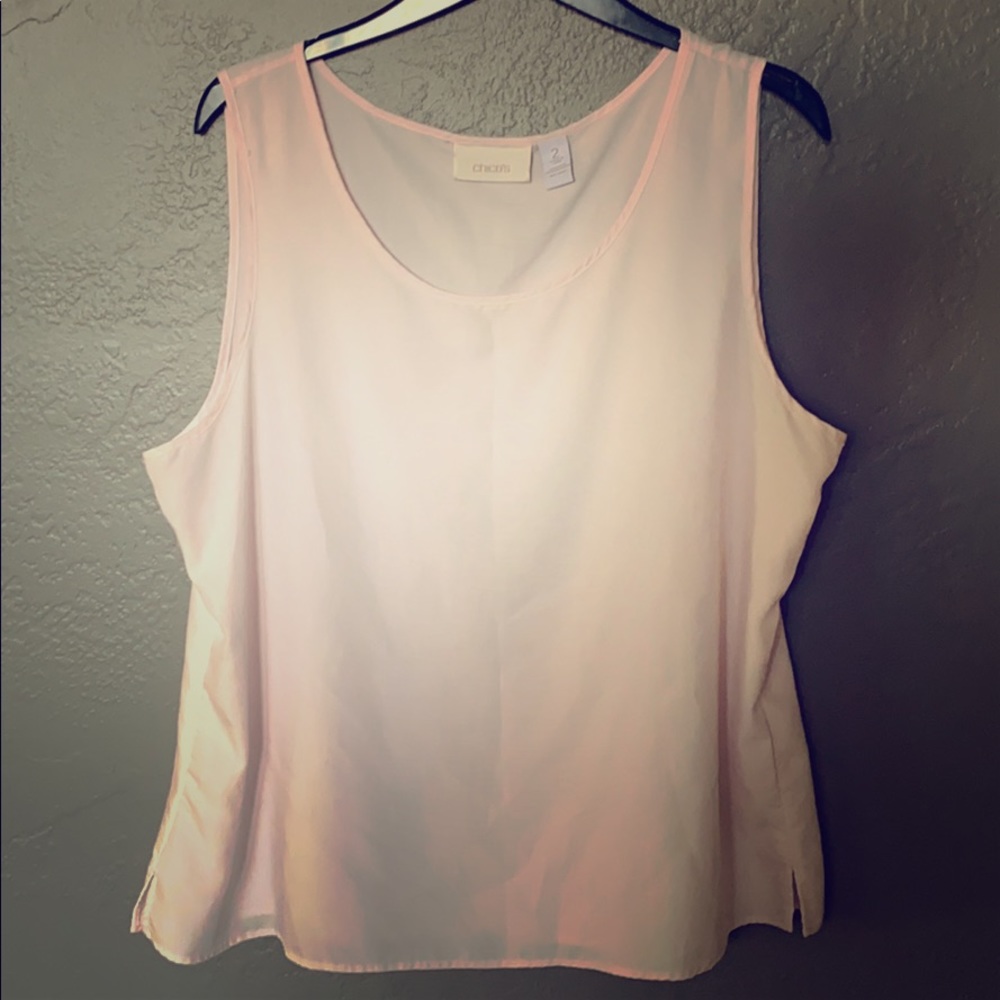 Chico’s Pastel pink blouse